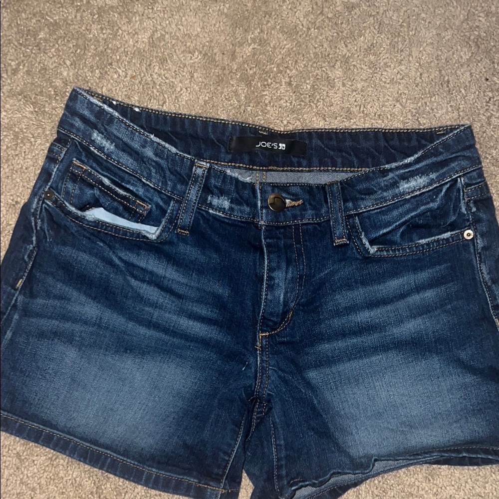 Joe's Dark Wash Denim Shorts